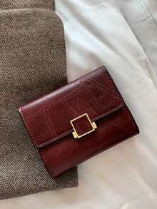 Vintage Charm Wallet, Women's Wallet Fashion Clip Retro Multifunctional, Benyanu Retro Women's Mini Wallet, Can Accommodate Coins Mobile Card Slot Can Hold Driver's License, Fashion Daily Accessory, Daily Wallet | Minimalist Wallet | Textured Surface, Women's Essential Fashion Small Wallet, Daily Storage Bag, Exquisite Accessory, Daily Use, Fashion Accessory, Textured Surface, Birthday Gift, Christmas Gift, Halloween, Holiday Gift - Multicolor - View 8