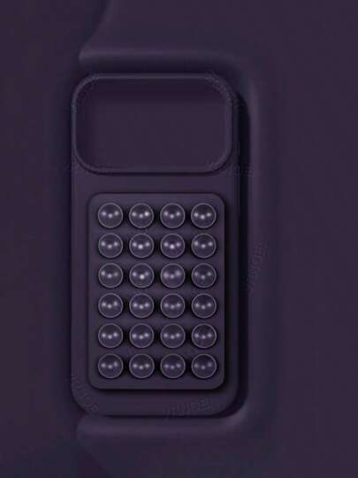 VOUVI غطاء هاتف سيليكون بملمس كوب الشفط، متوافق مع أيفون 17/16/15/14/13/12/11 برو ماكس؛ غطاء واقي أعمال بسيط، متوافق مع أيفون 17/إير/16/15/14 بلس؛ غطاء واقي جديد، اكسسوارات الهاتف