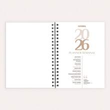 iscool 2026 Agenda Weekly Planner Hardcover Solid Colors - 查看 2