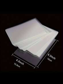 100 piezas de película laminadora térmica de 2R, 3R, 4R, 5R, 70 micras para laminación de fotos/archivos/tarjetas/imágenes con bolsa laminadora y laminadora en caliente