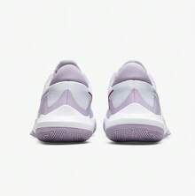 Nike Precision 6 防扭减震男子篮球鞋，新款耐磨强包裹支撑稳定球场低帮篮球鞋，时尚薰衣草优雅配色户外休闲篮球鞋，篮球爱好者必备 DD9535-100 - 白紫色 - 查看 6