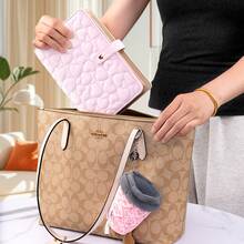 1pc Jewelry Organizer Box - A5 Travel Case With Zipper Closure, Beige/Transparent Design, Jewelry Rolls Storage - Portable Jewelry Storage Box For Women, Gift For Christmas, Valentine's, Mother's Day, Travel-Friendly Organizer, Jewelry Organizer Storage, Jewelry Rolls