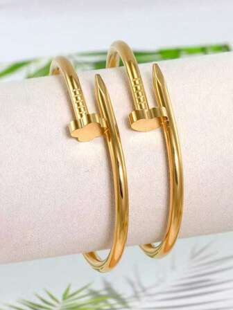 1/2 Stücke minimalistische vielseitige Herz- & Blumen-Armband, modischer Schmuck geeignet für den täglichen Gebrauch