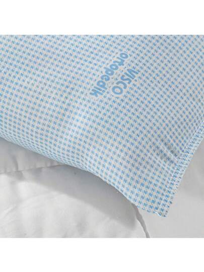 MADE IN TURKEY Visco Kussen 50x70 Cm Memory Foam Shredded Filling Katoenen Hoes 1000g Neck Back Support view 4