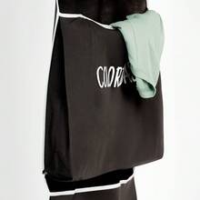 Cesto Saco De Roupa Suja De Pendurar Atrás Da Porta - Preto - Visão 3