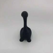 1PC Cute Dinosaur Ring Holder - Plastic Jewelry Storage For Earrings, Rings And Accessories, Multifunctional Desktop Decoration For Valentine's Day, Birthday, Anniversary - No Power Required, Romantic Gift For Women, Dinosaur Room Decor, Jewelry Tower