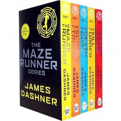 Maze Runner Series By James Dashner 5 Books Set