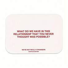 Fun Couples Card Game | 150 Questions For Adult Game Night And Date Nights - Red - View 6