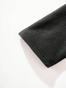 Bộ đồ lót giữ nhiệt cho bé trai, áo dài tay lót nhiệt và quần dài, mùa đông - Màu xám đen - Xem 5