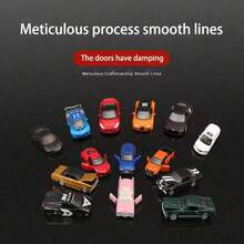 Burago 官方授權 1/64 比例合金壓鑄汽車模型 Mercedes-Benz Ford Cadillac Chevrolet 真實迷你車模，適合裝飾與收藏 - 1967年福特野馬GT - 查看 5