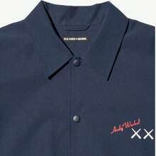 KAWS X  X  Coach Jacket Navy Blue (SS24) 476316 - 藏蓝色 - 查看 3