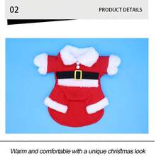 Christmas Pet Clothes, Warm Cat & Dog Holiday Outfits For Autumn/Winter