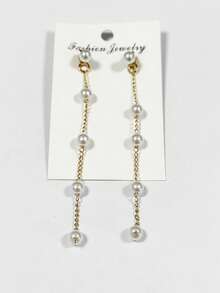 假珍珠裝飾耳夾裝配件