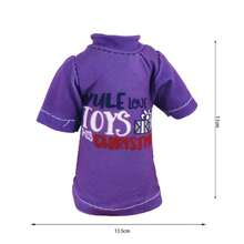 Conjunto de manga corta con estilo navideño, adecuado para muñecas de 25-30 cm, disfraz de elfo de estantería navideña, con elementos multiholidayversátiles de manga corta (muñeca no incluida) - Multicolor - Ver 18