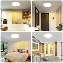homefire Ceiling Lamp LED Ceiling Light Flat - 21CM White Hallway Lamp Ceiling 12W Round Kitchen Lamp IP44 Waterproof Bathroom Lamp 3000K Warm White Modern Bedroom Lamp For Hallway Kitchen Bathroom Balcony - 21cm-3000k - Xem 6