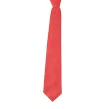 New Hot ! Solid Color Plain Classic Necktie Men's Tie,ZXCFTE - 06-珊瑚玫瑰 - 查看 2