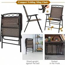 Patio Bistro Set, caf - Marrón - Ver 4