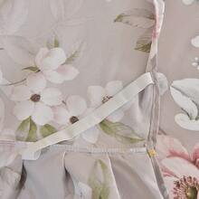 1 Stück Bettrock, Bettüberwurf, Bettschutzring, hochwertige Stoffummantelung, Rüschenrand Bettwäsche für Schlafzimmer, Bettrock (ohne Kissenbezug)