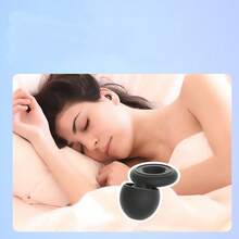 1 par de tapones para los oídos silenciosos para reducción de ruido, súper suaves, tapones de silicona reutilizables y flexibles para dormir, 6 puntas para los oídos