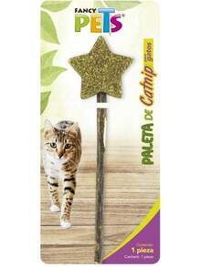 Paleta de Catnip en Forma de Estrella + Palito de Matatabi para Gatos, Juguetes para Mascotas con Aroma Atractivo, Ideal para Entretener, Aliviar Estrés y Fomentar Comportamientos Naturales en Gatos - CORAZÓN - Ver 1