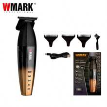 Wmark Hair Trimmer Best Electric Clipper Cordless Trimmer Men Clipper Fast Charging Ultra Long Standby Hair Trimmer 2-Speed Adjustments Trimmer USB Rechargeable Clippers Professional Grooming NG-325