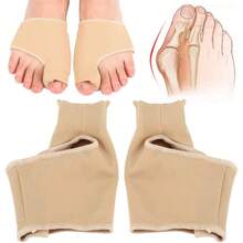 Corrector de hallux valgus, separador de dedos, separador de dedos superpuesto, ajustable, apto para uso diurno o nocturno, solo lavado a mano, fabricado con materiales ABS y PA, ideal para San Valentín, el Día de la Mujer, el Día de la Madre y el Día del Padre. - Amarillo - Ver 7