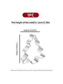 قوالب قطع بسكويت عيد الميلاد من الفولاذ المقاوم للصدأ، مجموعة من 6 قوالب بأشكال رجل زنجبيل، رجل ثلجي، نجمة ثلجية، شجرة عيد الميلاد، بابا نويل، قصبة السكر - أدوات خبز بموضوع عيد الميلاد، مجموعة أختام بسكويت عيد الميلاد - مثالية للخبز في فصل الشتاء والأعياد، ديكورات وهدايا حفلات عيد الميلاد، تذكارات حفلات عيد الميلاد، لوازم عيد الميلاد، مناسبة للبسكويت والكيك والفوندان والحلويات والمعجنات والفواكه - فضي - مشاهدة 16