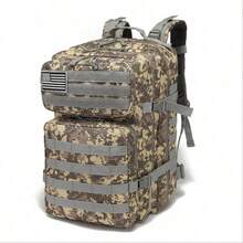 50L/30L Elite 戰術背包 重裝級 3 日 MOLLE 逃生包 超耐用工作背包 男士戶外探險 徒步 露營 旅行用 - 彩色 - 查看 32