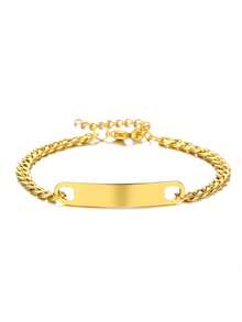 经典复古不锈钢男士弯链品牌手链,可定制刻字,个性化可调节,适合婚礼、周年纪念、情人节等场合,是送给男士的理想礼物,也是送给女士、男友、女友、父亲、家人、朋友、儿子、母亲、女儿、祖父母的完美之选。适合周年纪念、生日、日常佩戴、婚礼、毕业典礼、舞会、派对等各种场合。时尚定制刻字手链,尽显魅力,珠宝腕表系列,当季精选,优雅服饰。 - 金色 - 查看 10