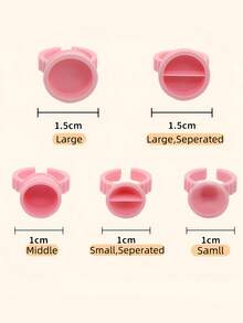 Eyelash Glue Holder, Blooming Flower Eyelash Extension Glue Tray For Makeup Use - Multicolor - View 9