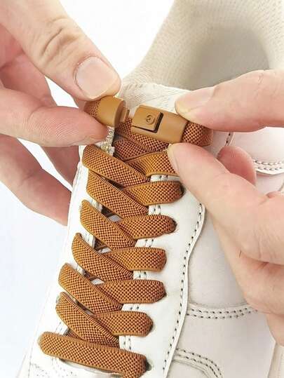 2 Sets de cordones de zapatos y hebillas sin atar cómodos, incluye 1 par de cordones + 1 par de hebillas de zapatos, cordones elásticos ajustables de 100 cm de largo con hebilla de apertura rápida que ahorra tiempo, ligeros, tejidos, de unicolor, sujetador sin atar, ideal para estante de zapatos, almacenamiento, al aire libre, jardín, viajes esenciales, portátil, playa esencial, temporada de graduación, ceremonia de graduación, regalo de graduación, felicitaciones graduado, valedictorian, finalizar la escuela, fiesta de graduación