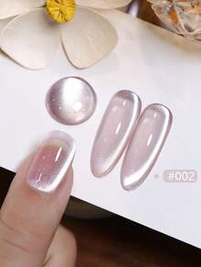 10ml Autumn Winter Nails New Ultra-Bright High Magnetic Powder Retro Ice Transparent Pink Blue Brown Red Glass Bead Cat Eye Gel Nail Polish Moonlight Porcelain White Cat Eye Phototherapy Nail Art Whitening Popular Gel For Nail Salon Home Diy Nail Supplies