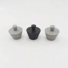 IPC Silicone Bathtub Plug, Bathroom Silicone Sink Plug, Conical Screw Plug, Pipe Drain Plug, Sealing Plug - Multicolor - View 5