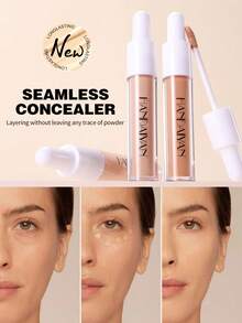 HANDAIYAN Corrector de 8 colores con acabado natural, maquillaje de contorneado apto para uso diario, vacaciones, fiestas y viajes, adecuado para otoño/invierno