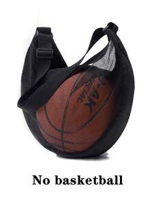 One Sports Equipment Storage Bag - Made Of Durable Material, Machine Washable. Sports Equipment Storage Bag | Fashionable Storage Bag | Secure Zipper Closure, Suitable For Basketball, Football And Volleyball.