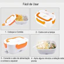 Electric Lunch Box With 110V/220V Dual Voltage Socket - Thermal Lunch Box For Food - Random - View 4