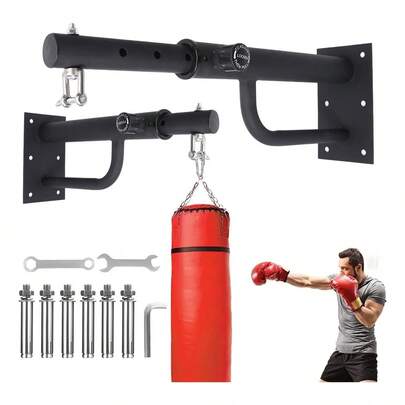 Soporte de pared estándar para saco de boxeo de alta resistencia 256in, soporta hasta 150kg
