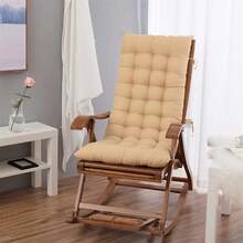 1 件装高背椅垫，柔软日光躺椅垫，适用于花园、露台、室内装潢、户外