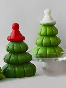 3D Crăciun brad aromaterapie silicon lumânare mucegai DIY gips săpun ciment mucegai Crăciun elemente design silicon rășină mucegai lumânare suport ipsos artizanat mucegai acasă festival decorare ornament