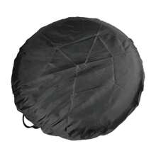 2PCS 13-19inch Auto Black Spare Tire Cover Wheel Tyre Protection Leather Tire Cover - Black - View 5