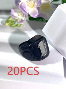 LED Finger Ring Counter, Elastic Ring Counter With Digital Display, Electronic Hand Tally Counter, Counting Ring Counter, Counting Clicker For Warehouse Inventory - Multicolor - View 29