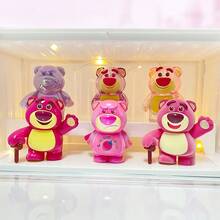 Miniso Figura ciega de la serie Disney Lilo y Stitch, de colores transparentes y diversas expresiones, adecuada para coleccionar, decorar el escritorio o como regalo de cumpleaños (1 pieza entregada al azar) - Multicolor - Ver 2