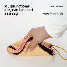 1pc Multifunctional Umbrella Bag | Water Absorbent & Waterproof, Handheld & Car Storage Umbrella Holder,Women's Day,Travel Essentials,Wedding Favours,Y2k,Bedroom,Car Accessories Women,Kitchen Decor - Multicolor - View 3