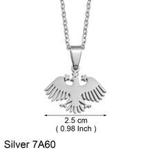 1pc Unisex Flag Pendant Necklace, New Eagle Jewelry Design - Multicolor - View 14