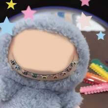 17cm Adjustable Colorful Steel Braces Decorative Teeth Accessories, DIY Costume For Labubu Dolls