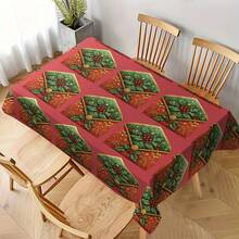 1 buc/10 buc Plic de Crăciun cu Fructe de pădure Roșii, Decor de Masă, Potrivit pentru Cină și Picnic, Față de Masă Impermeabilă și Rezistentă la Pete, Ușor de Curățat pentru Petrecere la Masă, Decor Dreptunghiular pentru Casă, Potrivit pentru Masă, Bar, Masă de Cafea, Picnic în Aer Liber, Terasă la Restaurant, Decor de Petrecere, Cadou pentru Sărbători, Utilizare în Interior și Exterior, Disponibil în Mai Multe Dimensiuni