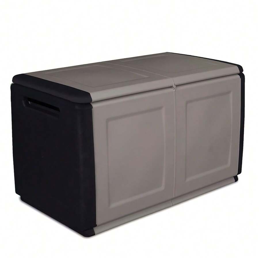 Baule in resina 96x53x57(H) cm. - Grigio - Visualizzare 1