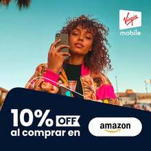 Chip Virgin Mobile 150| 15 GB totales +  ilimitado (Tarjeta SIM física)| 7 GB libres (Comparte Internet)| 1 GB de video| 7 GB Redes sociales y apps| ILIMITADAS:  y Música