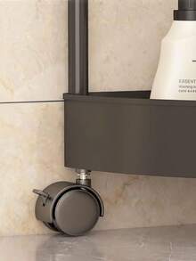 Multifunctional Bathroom Cart, Mobile Shelf For Shower Products - Multicolor - View 4