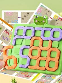 1 Pc Children's Digital Puzzle Maze 3+ Baby Early Education Enlightenment Shape Matching Concentration Training Logic Thinking Educational Toys For Boys And Girls Christmas And New Year Gifts